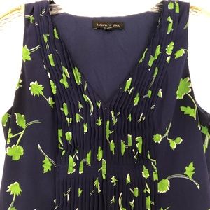 LAST CHANCE-Banana Republic Purple and Green tank dress